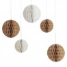 5 HONEYCOMB AVORIO/MARRONE