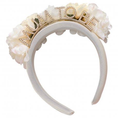 CERCHIETTO MUM TO BE CON FIORI