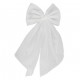 FIOCCO PER CAPELLI BIANCO CON PERLE