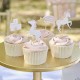 12 CUPCAKE TOPPERS CAVALLO DELLE PRINCIPESSE