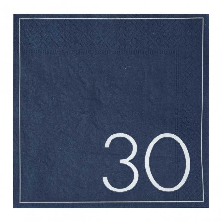 16 TOVAGLIOLI BLU NAVY "30"