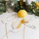 10 PHOTO BOOTH PROPS MATRIMONIO - ORO E VERDE