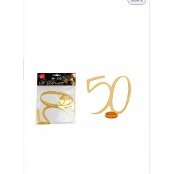 TOPPER PLEXIGLASS N. 50 - ORO