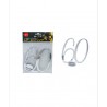 TOPPER PLEXIGLASS N. 60 - ARGENTO