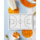8 PIATTI CAMPO DA BASKET