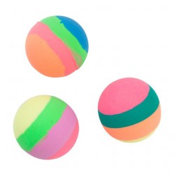 12 palline rimbalzanti stelle glitter