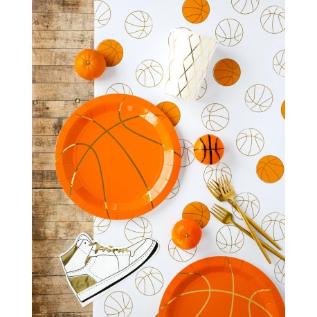 8 PIATTI PALLA DA BASKET