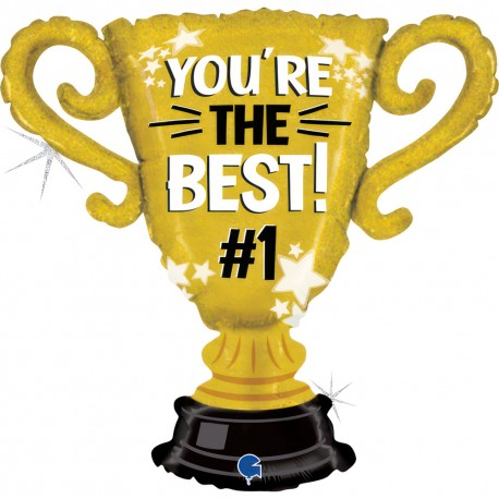 Palloncino COPPA "YOU'RE THE BEST!"