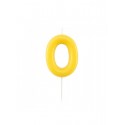 CANDELINE NUMERO - GIALLO GLOSSY