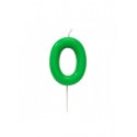 CANDELINE NUMERO - VERDE GLOSSY