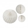 TRIS HONEYCOMB - BIANCO