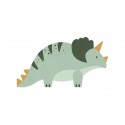 12 TOVAGLIOLI SAGOMATI DINOSAURO DOLCE