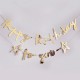 BANNER "HAPPY BIRTHDAY TO YOU" CARTONCINO - ORO