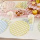 8 PIATTI FANTASIA GINGHAM MULTICOLOR