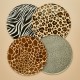 8 PIATTI FANTASIA ANIMALIER - SAFARI
