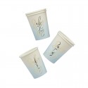 8 BICCHIERI SFUMATO AZZURRO "BABY BOY"