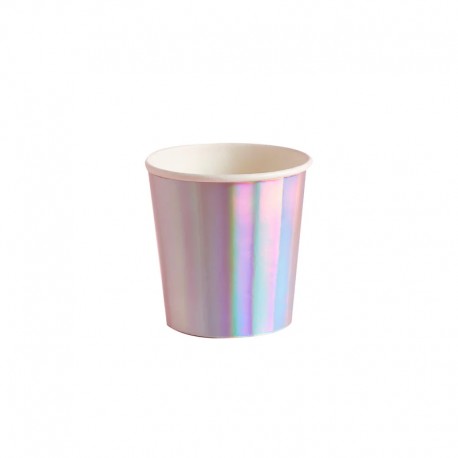 10 BICHIERINI DA CAFFE' - IRIDESCENTE