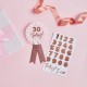 COCCARDA COMPLEANNO PERSONALIZZABILE - ROSE GOLD