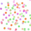 CORIANDOLI DISCO MULTICOLOR FLUO 3cm