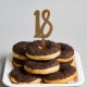 TOPPER "18" IN ACRILICO - GLITTER