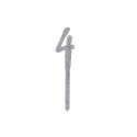 TOPPER NUMERO 4 - GLITTER