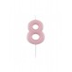 CANDELINE NUMERO - ROSA GLOSSY