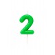 CANDELINE NUMERO - VERDE GLOSSY