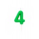 CANDELINE NUMERO - VERDE GLOSSY