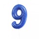 CANDELINE NUMERO - BLU GLITTER