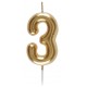 CANDELINE NUMERO - ORO TAGLIO CLASSICO