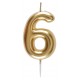 CANDELINE NUMERO - ORO TAGLIO CLASSICO