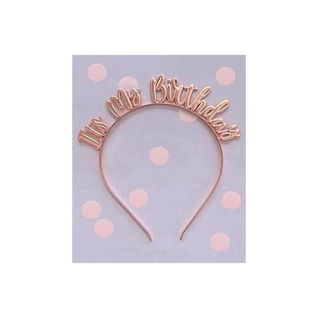 CERCHIETTO IT'S MY BIRTHDAY ROSE GOLD