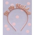 CERCHIETTO IT'S MY BIRTHDAY ROSE GOLD