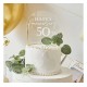 TOPPER TORTA 50ESIMO ANNIVERSARIO