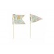 10 BANDIERINE LIBERTY PASTELLO E COLORI FREDDI