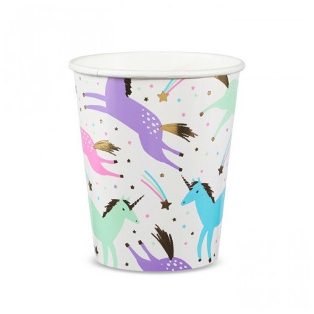 8 Bicchieri Unicorno Magico