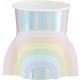 8 Bicchieri Rainbow Pastel